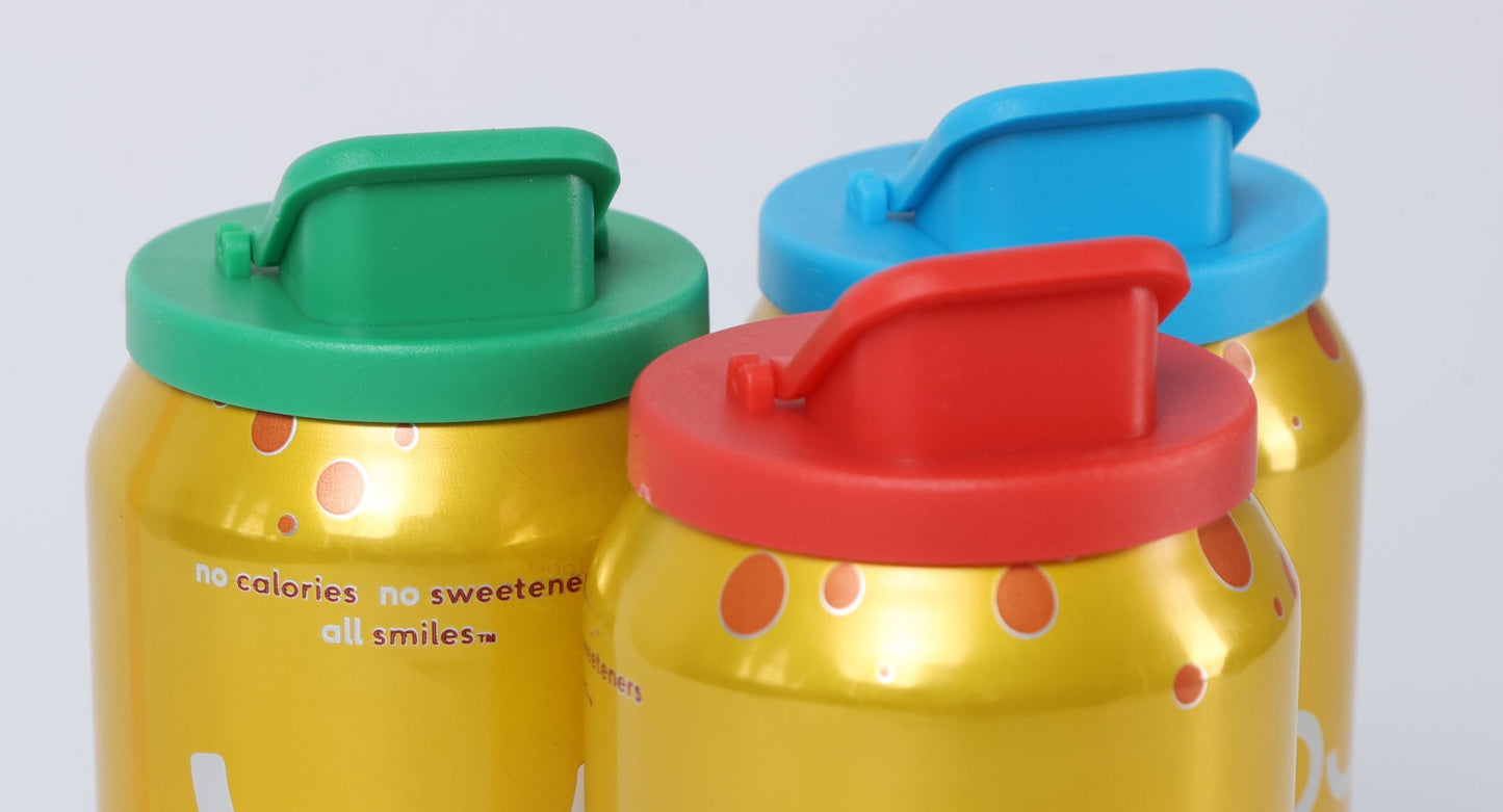 Can Covers for Soda, Beer, Energy Drink Cans/ Standard, Slim, Tall and Mini Size Cans - Bug & Dust Proof